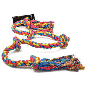 SCREAM 5-KNOT ROPE DOG TOY