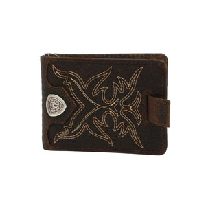 ARIAT BI FOLD MONEY CLIP WALLET