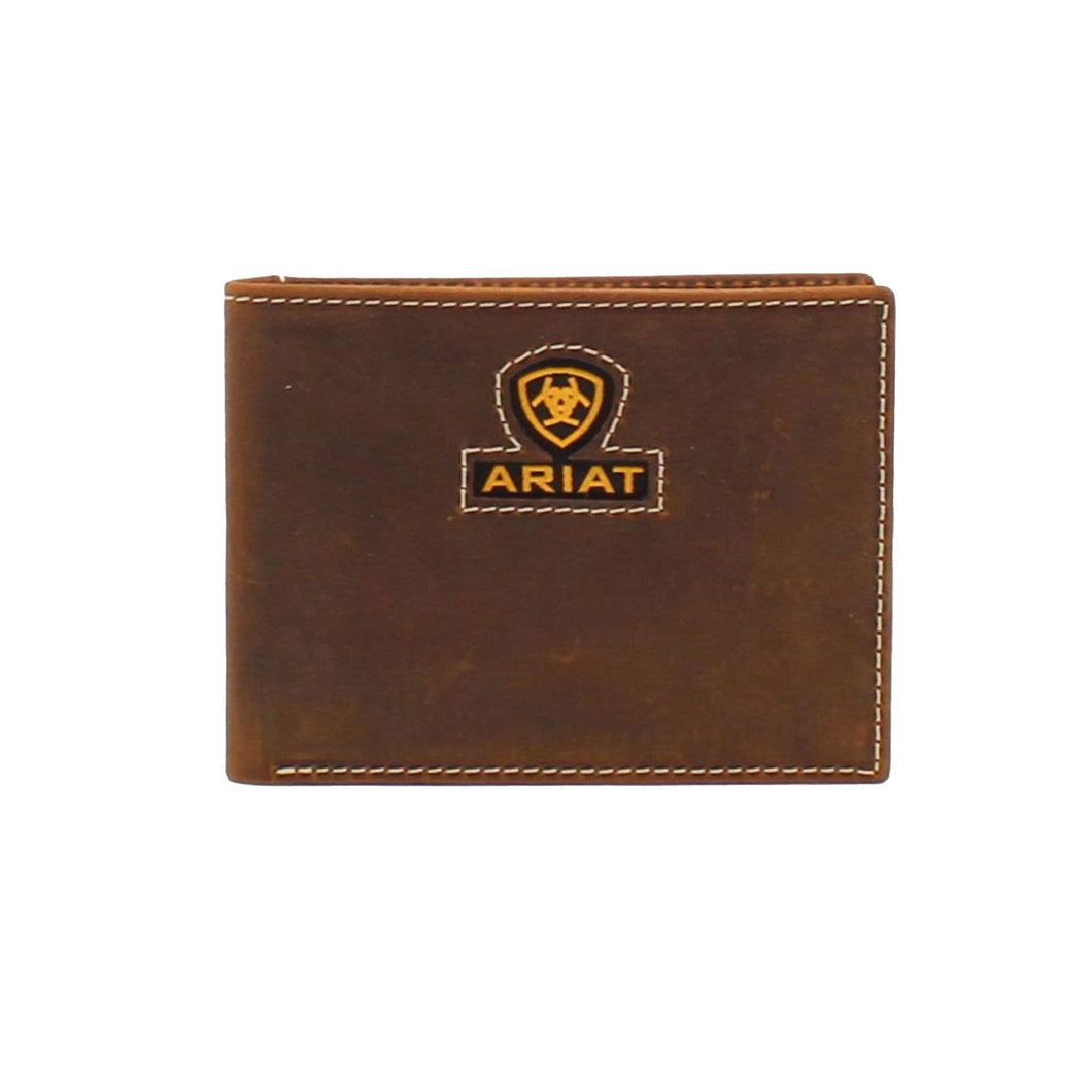 ARIAT BI FOLD REMOVABLE PASSCASE WALLET