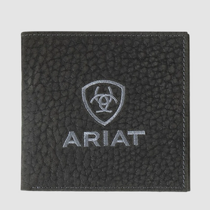 ARIAT BIFOLD WALLET BULLHIDE ARIAT EMBROIDERED