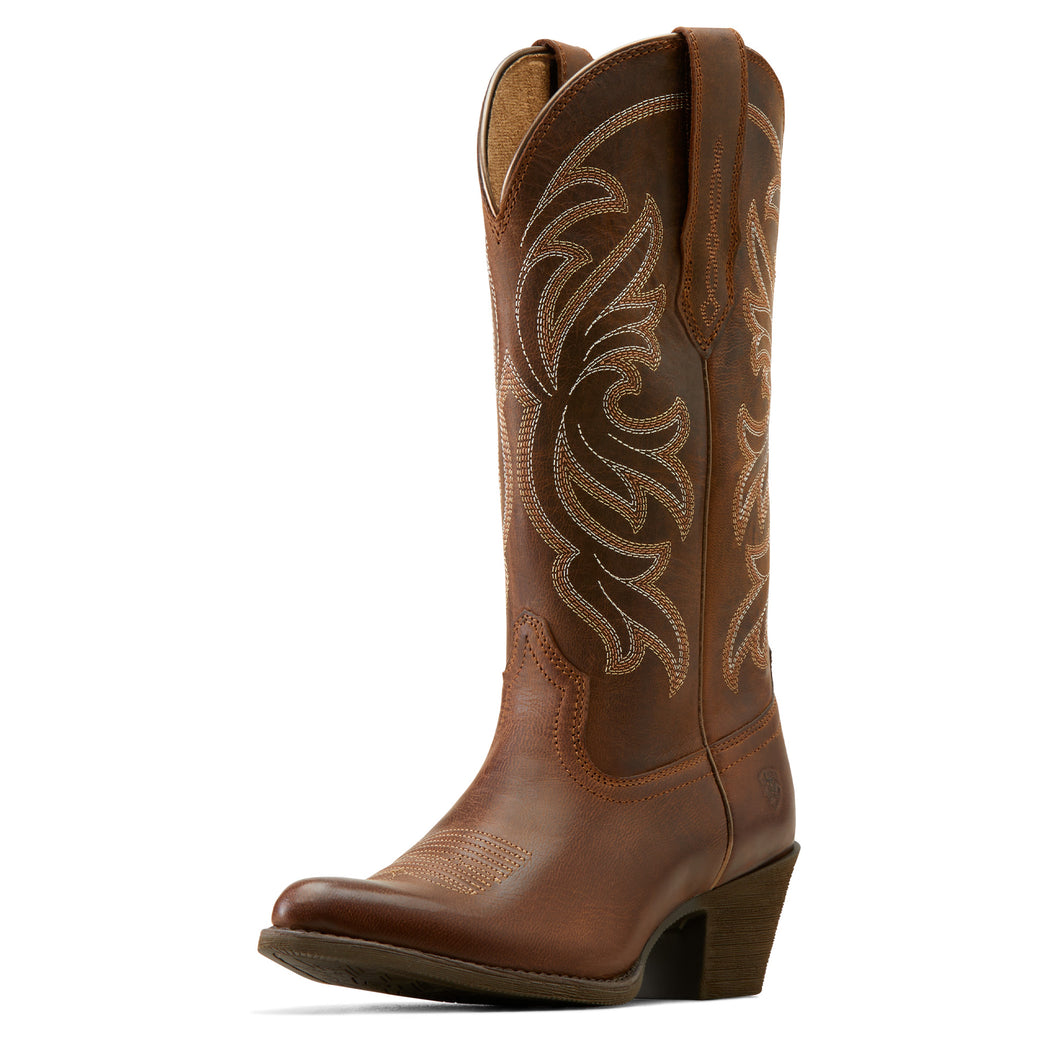 ARIAT WOMENS HERITAGE J TOE STRETCHFIT BOOTS