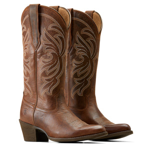 ARIAT WOMENS HERITAGE J TOE STRETCHFIT BOOTS