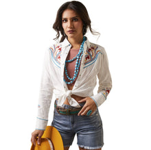 Load image into Gallery viewer, ARIAT WOMENS MARTINA SNAP LONG SLEEVE SHIRT
