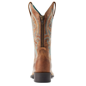 ARIAT WOMENS BACK ZIP ROUND UP