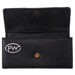 FORT WORTH COWHIDE LEATHER PURSE