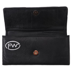 FORT WORTH COWHIDE LEATHER PURSE