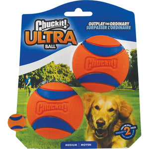 CHUCKIT ULTRA BALL - PACK OF 2