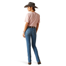 Load image into Gallery viewer, ARIAT WOMENS REAL PERFECT RISE STRAIGHT CLOVER JEANS
