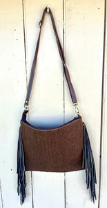 SMOOTH LIKE CACTUS - EVIE - BLUE BLANKET HANDBAG