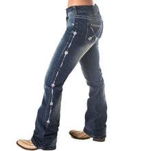 Load image into Gallery viewer, COWGIRL TUFF WOMENS SILVER ARROWS JEANS
