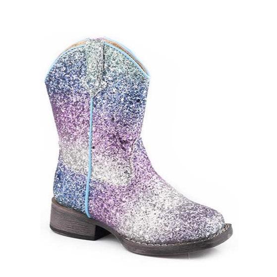 Little girl glitter hot sale cowboy boots