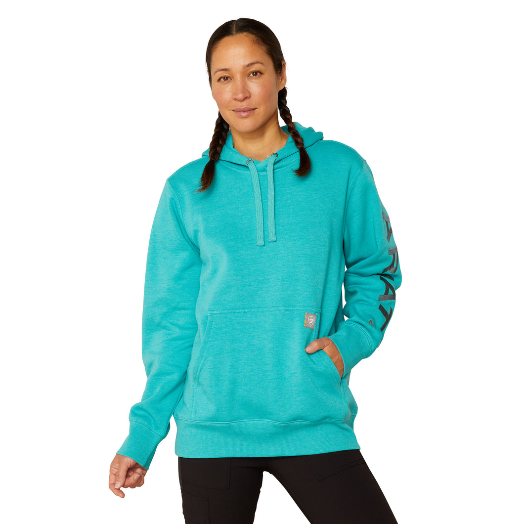 ARIAT WOMENS REBAR GRAPHIC HOODIE