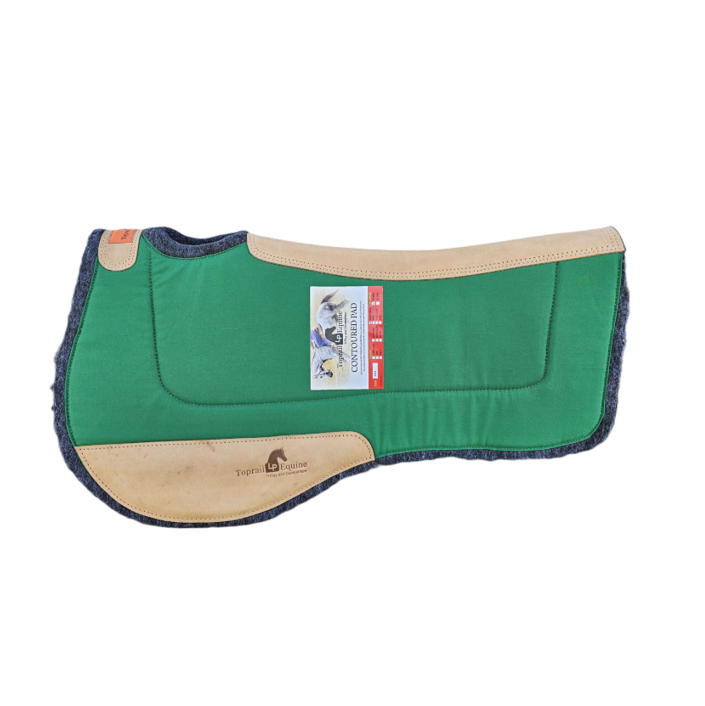 TOPRAIL EQUINE CONTOURED WOOL FELT PAD