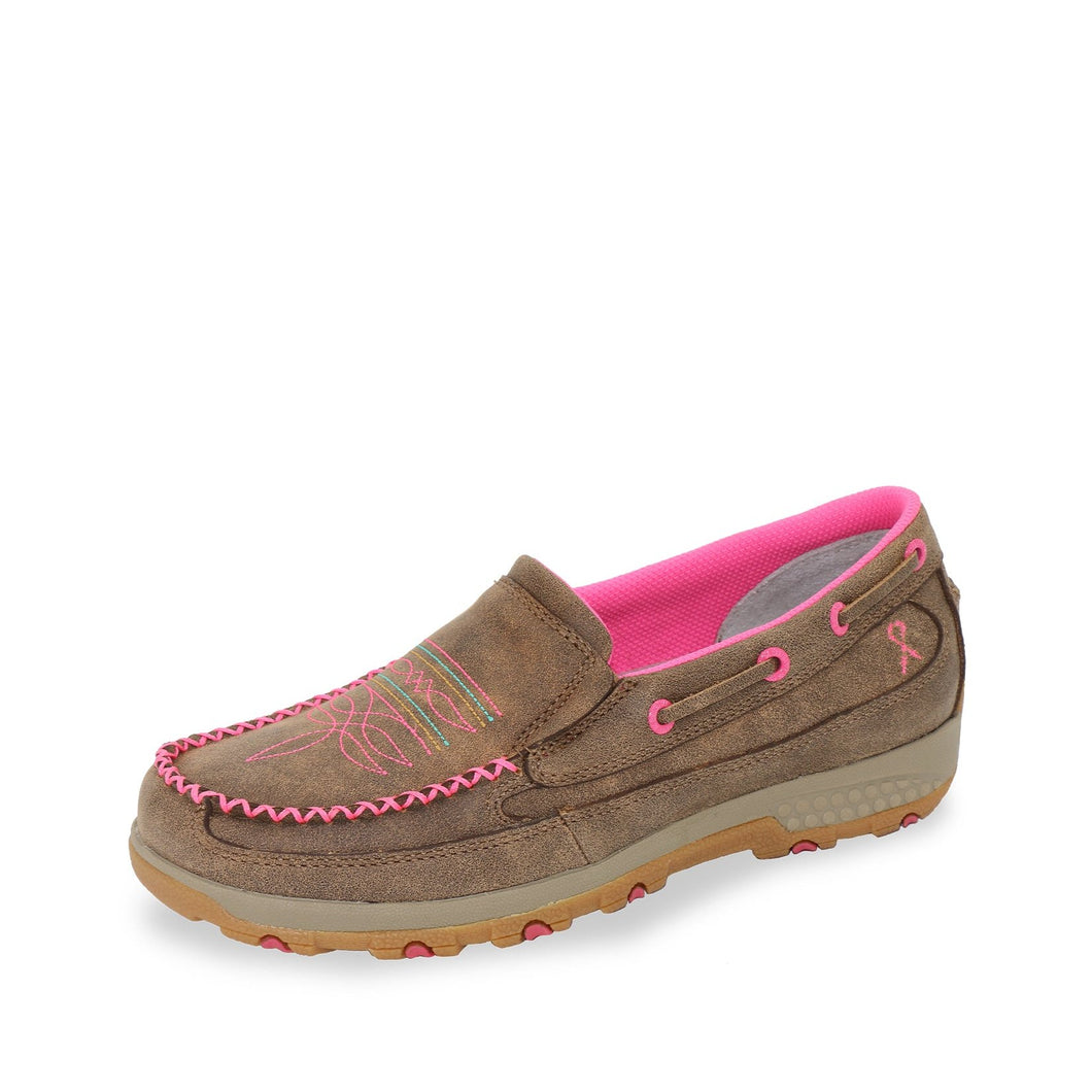 TWISTED X WOMENS STITCH CELLSTRETCH SLIPON SHOES