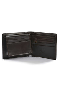 THOMAS COOK MENS LEATHER EDGED WALLET