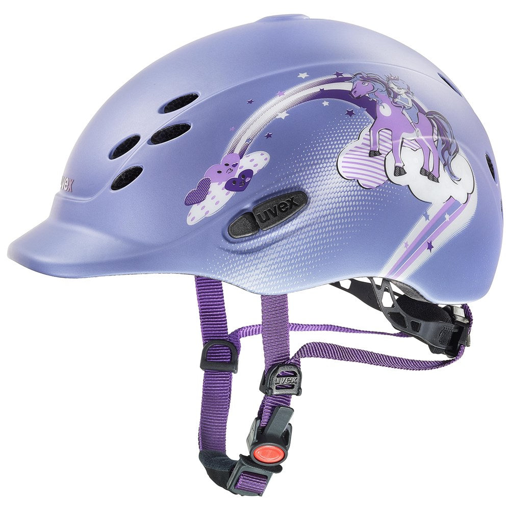 UVEX ONYXX PRINCESS RIDING HELMET