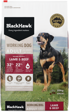 Load image into Gallery viewer, BLACK HAWK WORKING DOG LAMB &amp; BEEF
