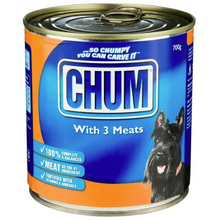 Load image into Gallery viewer, CHUM CANS 3 KINDS OF MEAT 12 x 700G
