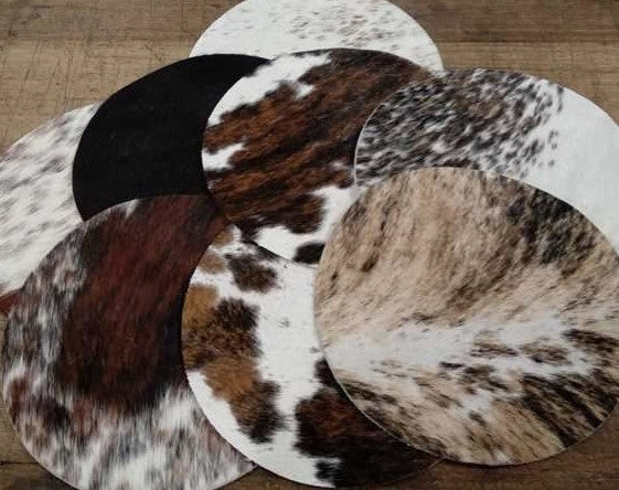 CUT COWHIDE SHAPES