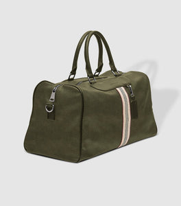 LOUENHIDE TAYLOR STRIPE WEEKENDER TRAVEL BAG