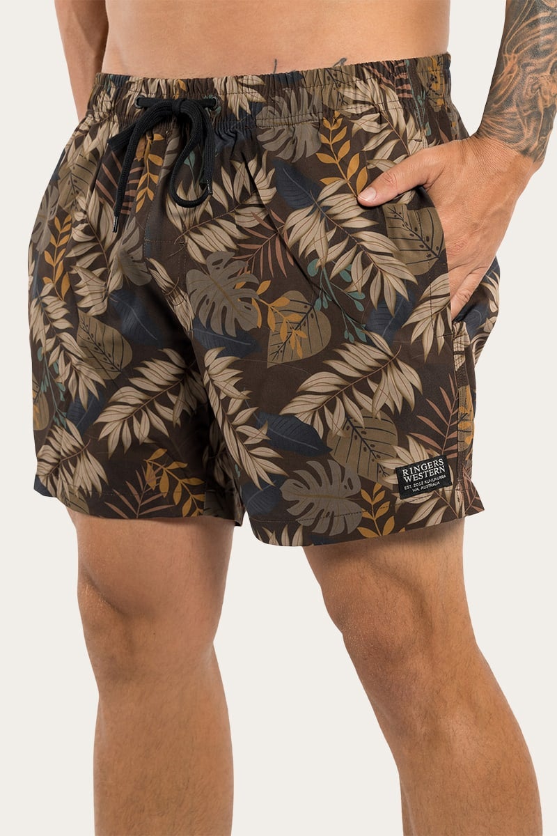 Mens hot sale western shorts