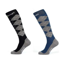 Load image into Gallery viewer, TECH STIRRUPS SOCKS BREATHABLE CLASSIC SOCKS - PAIR
