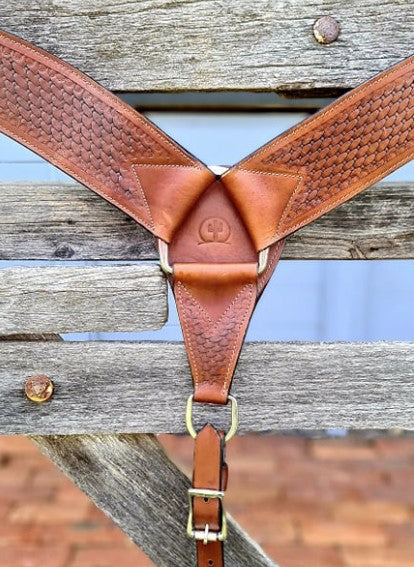 TOPRAIL SAN ANTONIO ROPING BREASTPLATE